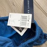 Ralph Lauren NWT  blue crochet skirted swim bottom Size L Photo 4