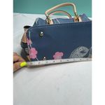 Chic Floral Satchel with Gold Accents Photo 4