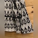 Chico's Chico’s Size 3 Or 16/18 Contrast Ikat Print Lounge Cotton Lightweight Jacket Photo 8