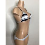 Norma Kamali New.  striped bikini. Retails $240. Medium Photo 3