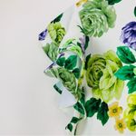 Amanda Uprichard Fiori dress in green floral “veranda” print. Size small Photo 4