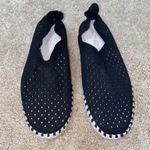 Ilse Jacobsen Tulip Perorated Sneakers Black Size 7.5 Photo 3