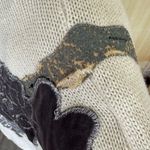 VINTAGE 80s Patchwork Sweater Size L Photo 8