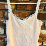 Edikted Brand new Light pink  lace cami top. Amilia Lace Trim Tank top   light pink, lace trim, camisole, tank top, feminine, delicate, soft fabric, girly, romantic, sleeveless Photo 0