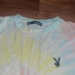 and missguided, collaboration pastel tie-dye shirt playboy Photo 1