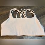 Athleta  Pale Pink Sports Bra small Photo 2