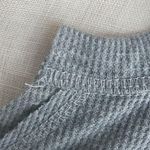 Baea women Gray Flare Sleeve Thermal Knit T Photo 5