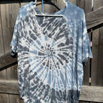 American Eagle Soft & Sexy Blue Gray Tie Dye V Photo 0