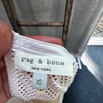 Rag and Bone  silk Luna mesh mini dress size XS, white Photo 6