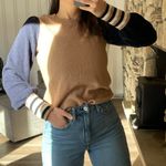 Madewell Colorblock Baybrook Pullover Sweater Photo 0