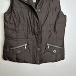 Eddie Bauer Women's  Size Medium‎ Goose Down 700 Fill Turtle Neck Full Zip Vest Photo 1