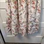 Anthropologie  Sleeveless Smocked- Waist Ruffle Midi Dress Size Small Photo 4