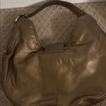 Coldwater Creek EUC Y2K cold water creek brown leather buckle bag in a bronze color Photo 9