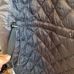 Athleta Whisper Metallic Velvet Insulated Quilted Vest Coffee House, XS Photo 9