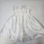Rebecca Vallance Cristine Strapless Mini in Ivory White Size 2 Photo 1