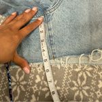 Madewell  High Rise The Mom Jean Shorts Distressed Size 22W Light Wash‎ Photo 9