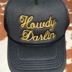 Howdy Darlin Trucker Hat Black Photo 0