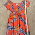 Patrons of Peace NWT Tropical Print Drop Crotch Pockets Jumpsuit Women Medium Photo 4