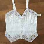 NWT 1980's Vintage, Lauren, Alexandra Bridal lingerie White camisole size large Photo 1