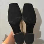 ZARA  Women’s Shoes Patent Box Toe Taupe Beige Tan Shoes Size 9 or 40 Photo 6