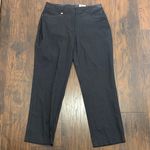 JM Collection  Curvy Fit Straight Leg Pants - Dark Gray Photo 2