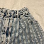 We The Free Free People x  Dogtown Cutoff striped denim shorts Photo 3