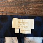 Kate Spade New York Leopard Print Cropped Pants Blue/Black Size 6 Photo 3