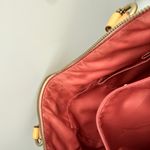 Coach  Tan Leather Shoulder Bag‎ Front Buckle Pocket Dual Handles Classic Style Photo 12