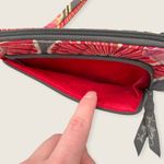 Vera Bradley  Zip Zip Wristlet Cheery Blossoms Red Pink Floral Large Zip Wallet Photo 2