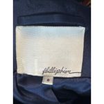 3.1 Phillip Lim  · Medium · Wool Silk Ruffle Coat Dress · Navy Blue Designer Photo 7