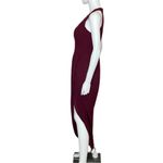 XScape Tulip Hem Sleeveless Crepe Gown Maroon Burgundy Women’s Sz 6 Photo 1