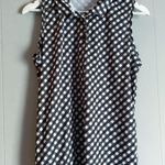 Nike Women's Sleeveless Gingham Swoosh Golf Polo L Photo 0