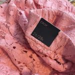 Lane Bryant Pink Lace Overlay High Waist Cropped Wide Leg Pants 26 28 New Photo 8