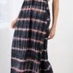 Lovestitch  Marfa maxi dress empire waist strappy halter 2 pockets NWT size S Photo 0