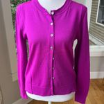 Banana Republic Fuschia Purple Merino Wool Cardigan Sweater Size Small Photo 11