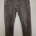 Abercrombie & Fitch Womens Langdon Slim Stretch Straight Black Jeans Size 28 Photo 0