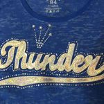 Blue 84 T-Shirt Womens XL Used Sparkly Thunder Photo 6