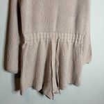 MABLE Johanna sweater romper in Taupe Tan Size M Photo 2