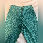 RYDERWEAR Stylish Teal Leopard Print Women's Leggings‎ Blue Photo 6