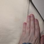 Official BTS Boys with Luv Sweater Medium Cream/Pink Pink Photo 6