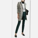 Theory ‎ Women’s Size 10 Oslo Crushed Velvet Pull On Trouser Pants Green Workwear Photo 4