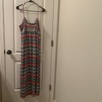 Women's Geometric Print Sleeveless Camisole Dress Size Unknown Pink Photo 5