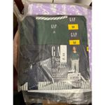 Gap Ladies Flannel Sea Moss Stripe Pajama Set Medium NEW Photo 5