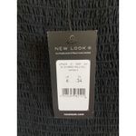 New Look Black Smocked Ruffle Hem Puff Sleeve Romper 1pc Outfit Womens 2 NEW NWT Photo 8