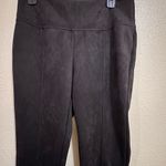 Andrew Marc  Black Velvet Pants Photo 2