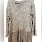 ZARA Women's Lightweight Sweater With Lace Trim Photo 3