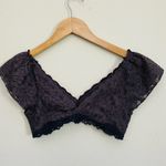 Free People Intimately NWOT Lace Cap Sleeve Bralette color plum/mauve size XS Photo 1