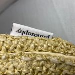 Philosophy Tan Woven Clutch with Tassel Photo 4