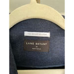 Lane Bryant  Navy Blue “The Bryant Blazer” Double-Breasted Jacket 16 Business Photo 2