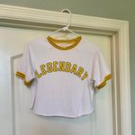 urban nation - "LEGENDARY" Jersey Style Crop Top - Never worn! 💛 🖤 Photo 6